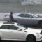2016 Hellcat battles CTS-V Cadillac-1/4 mile drag race