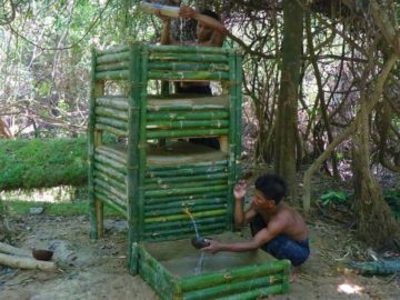 Build water filter tank