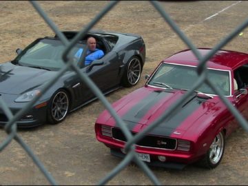 New muscle cars vs old muscle part 2-sound,top speed,drag races and burnouts