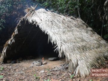 Primitive Technology: A-frame hut