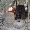 Primitive Technology: Simplified blower and furnace experiments
