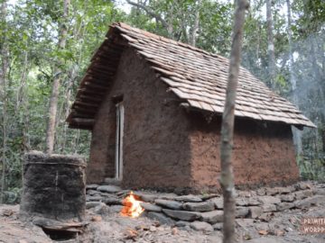 Primitive Technology: Tiled Roof Hut