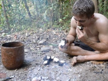 Primitive Technology: Yam, cultivate and cook