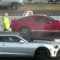 Shelby GT500 vs ZL1 Camaro-1/4 mile drag race,accelerations and sound of muscle cars