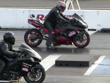 Super street bike race-Kawasaki Ninja vs Turbo  Suzuki Hayabusa GSX1300R