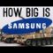 How BIG is Samsung? (They Have a Military Department!)